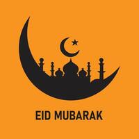 eid mubarak affiche conception modèle gratuit Télécharger vecteur