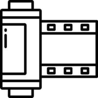 film contour illustration vecteur