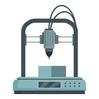 moderne 3d imprimante illustration vecteur