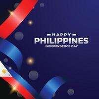philippines indépendance journée conception illustration collection vecteur