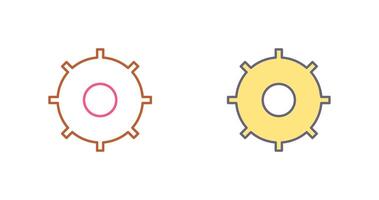 unique réglages icône conception vecteur