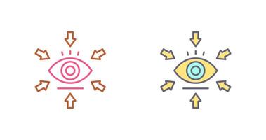 visualisation icône conception vecteur