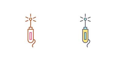 conception d'icône de stylo laser vecteur