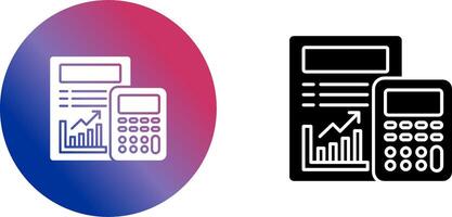 conception d'icône de calcul vecteur