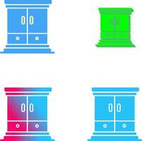 conception d'icône de garde-robe vecteur