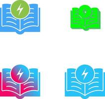 conception d'icône d'électricité vecteur