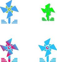 conception d'icône de moulinet vecteur