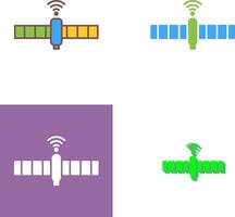 unique Satellite icône conception vecteur