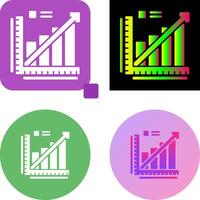 conception d'icône graphique linéaire vecteur