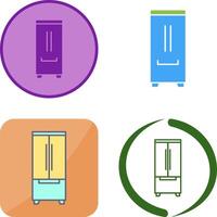 conception d'icône de réfrigérateur vecteur