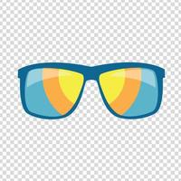 lunettes de soleil icône illustration vectorielle vecteur