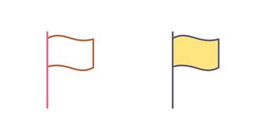 conception d'icône de drapeau vecteur