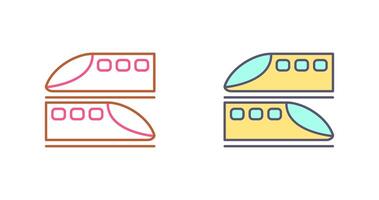 les trains icône conception vecteur