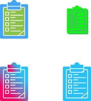 conception d'icône de presse-papiers vecteur