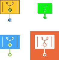 formule icône conception vecteur