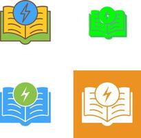 conception d'icône d'électricité vecteur