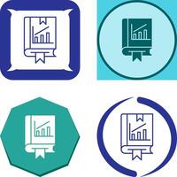 conception d'icône de statistiques vecteur