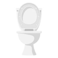 objet de vecteur de dessin animé siège de toilette