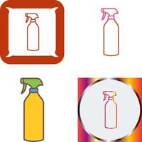conception d'icône de bouteille de pulvérisation vecteur