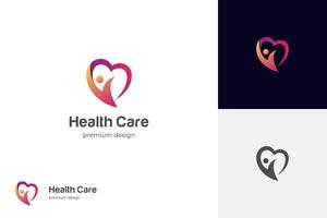 gens l'amour logo icône conception. content Humain santé la vie graphique élément symbole vecteur
