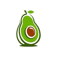 Avocat logo sur blanc Contexte vecteur