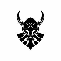 viking logo. tatouage conception. pochoir décalque illustration vecteur