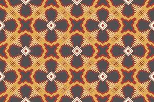 péruvien modèle sans couture australien Aborigène modèle motif broderie, ikat broderie conception pour impression égyptien modèle Tibétain mandala foulard vecteur