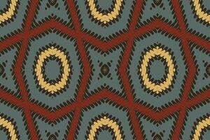 kilim modèle sans couture australien Aborigène modèle motif broderie, ikat broderie conception pour impression figure tribal encre sur tissu patola sari vecteur
