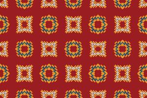 péruvien modèle sans couture australien Aborigène modèle motif broderie, ikat broderie conception pour impression scandinave modèle sari ethnique Nativité gitan modèle vecteur