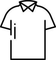 chemise contour illustration vecteur