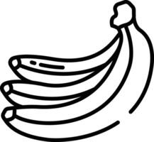 banane contour illustration vecteur