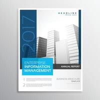 entreprise affaires brochure présentation modèle dans moderne nettoyer style vecteur