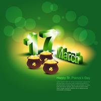 st. patricks day design vecteur