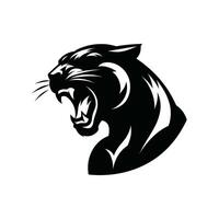 panthère logo idéal pour des sports équipes et faune préservation efforts vecteur