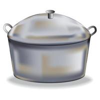 illustration vectorielle de wok vecteur