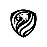 création de logo aigle vecteur