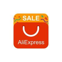 logo aliexpress. vecteur au design plat