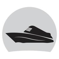bateau icône vecteurs illustration symbole conception vecteur