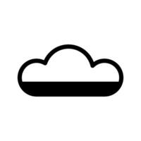 nuage icône symbole conception illustration vecteur