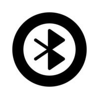 Bluetooth icône symbole conception illustration vecteur