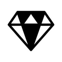 diamant icône symbole conception illustration vecteur