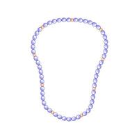 perle perles Collier dessin animé illustration vecteur