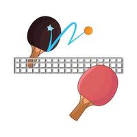 illustration de table tennis vecteur