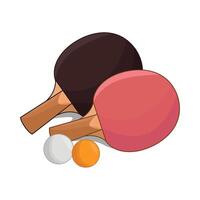 illustration de table tennis vecteur