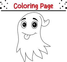 Halloween coloration livre page pour adultes et des gamins vecteur