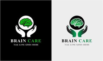 arbre cerveau logo concept. Humain esprit, esprit croissance, Humain cerveau avec Puissance ampoule, cerveau avec feuille, logo concept idée symbole, cerveau recharger, cerveau améliorer vecteur