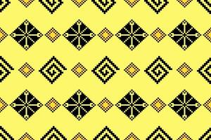 pixel en tissu modèle ethnique Oriental traditionnel conception pour Vêtements en tissu textile sans couture modèle en tissu impression vecteur