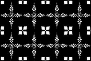 pixel modèle ethnique Oriental traditionnel. conception en tissu modèle textile africain indonésien Indien sans couture aztèque style abstrait illustration vecteur