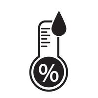 humidité icône illustration conception modèle vecteur