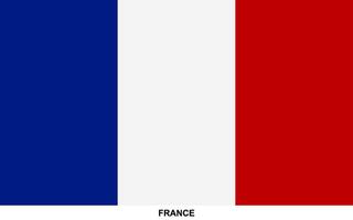 drapeau de France, France nationale drapeau vecteur